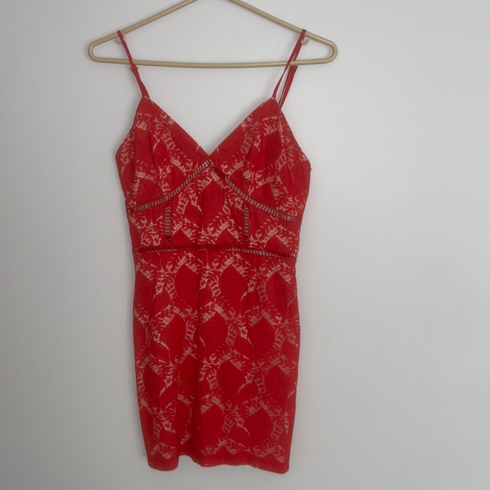 Showpo. Lace Mini Dress